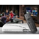 Dreambox Play White UltraHD 4K UHD Android TV 11 IP-Receiver Dual WiFi, LAN, Bluetooth, HDMI