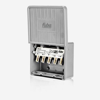 Fuba OSD 410 DiSEqC-Schalter 4/ 1 für 4 Satellitenpositionen, wetterfestes Kunststoffgehäuse