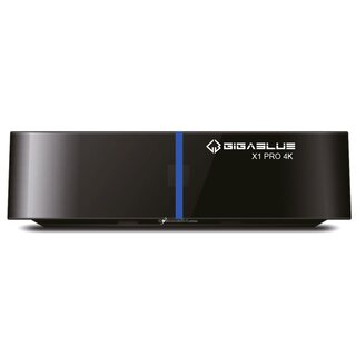 GigaBlue UHD X1 PRO 4K Android 12 IP-TV/OTT 1x DVB-S2x Tuner Media Player