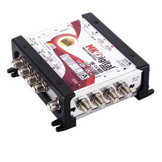 MK Digital MV 508 Multischalter, Multiswitch SAT Verteiler 5 auf 8 kaskadierbar