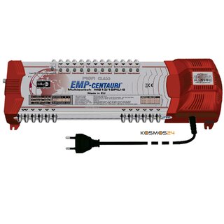 EMP-Centauri Profi Class 13/12 Multischalter mit NT (3 Sat / 12 Teilnehmer)