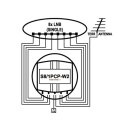 EMP DiseqC Relais S 8/1 PCP-W2 +1xter. (8in 1 out)