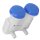 HD Line Monoblock(Astra+Hotbird) Twin LNB 0,1dB,62dB Gewinn,Weiß