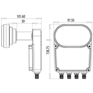 Inverto Black Pro Monoblock Quad LNB 3