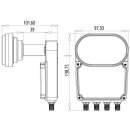Inverto Black Pro Monoblock Quad LNB 3°