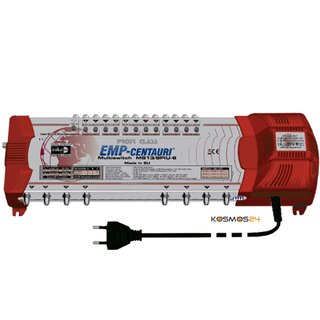 EMP-Centauri Profi Class 13/8 Multischalter mit NT (3 Sat / 8 Teilnehmer)