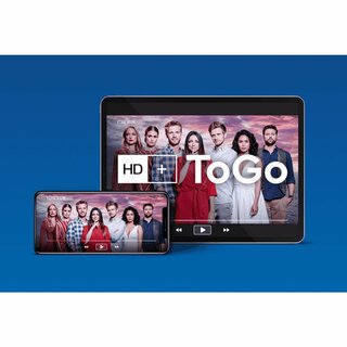 HD-Plus-Verlängerung inkl. mobiles Fernsehen mit HD+ ToGo (Für 12 Monate, schneller Mail-Versand)