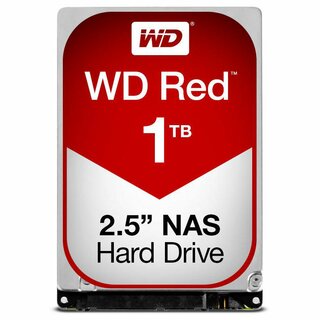 WD-Red  HDD 2,5 (6,3cm) SATA 6Gb/s 1000GB (1TB) Intern WD10JFCX