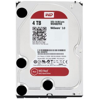 WD-Red  HDD 3,5 4TB SATA3 5400 256MB WD40EFA