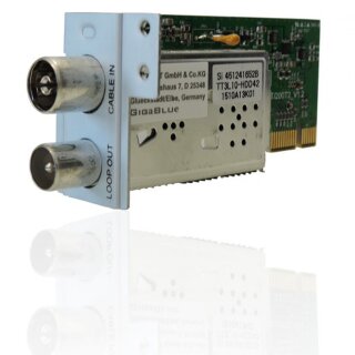 GigaBlue DUAL DVB-C/T Hybrid Tuner, X3.H, X3, Ultra UE