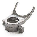 PremiumX SAT Aluminium Mastkappe für Masten 48-52mm mit Kabeleinführung