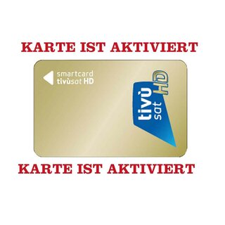 Tivusat WE CAM Digiquest Modul mit Aktivierter tivu Gold Karte