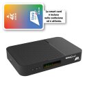 Digiquest AX3 tivusat 4K- Combo- Receiver mit Aktivierter Karte und Android 12