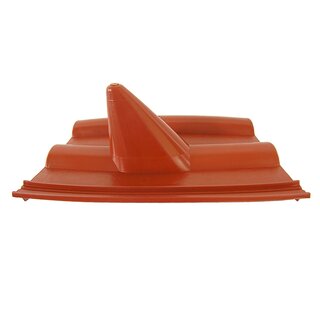 Dachpfanne Dachabdeckung Frankfurter PVC rot