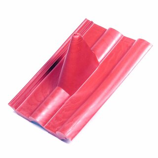 Dachpfanne Dachabdeckung Frankfurter PVC rot