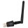 Octagon WL318 Optima WLAN 300 Mbit/s +2dBi Antenne USB 2.0 Adapter