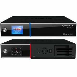 Gigablue UE UHD 4K 2x DVB-S2 FBC Twin Tuner Sat Receiver