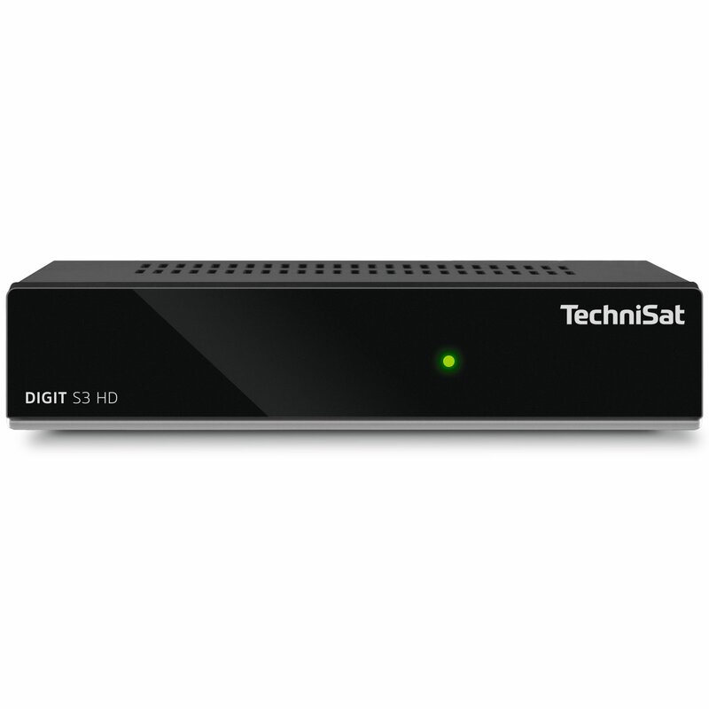 TECHNISAT Digit S3 HD V2 SAT-Receiver (HDTV, DVB-S, DVB-S2, schwarz)