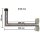 Wand Halter / Winkel Halter 30cm Aluminium-Zink Beschichtetes Stahl