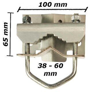 Mastfusschelle fr Masten bis 60mm MFS60