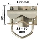 Mastfusschelle für Masten bis 60mm MFS60
