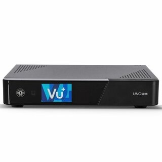 VU+ Uno 4K SE 1x DVB-S2X FBC Twin Tuner Receiver
