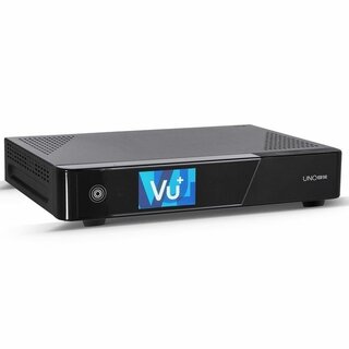 VU+ Uno 4K SE 1x DVB-S2X FBC Twin Tuner Receiver