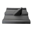 Dachpfanne Dachabdeckung Frankfurter PVC schwarz + Gummi...