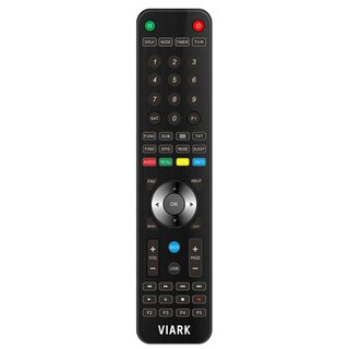 Viark Sat Full HD Sat Receiver H.265 USB LAN WLAN Schwarz
