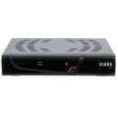 Viark Sat Full HD Sat Receiver H.265 USB LAN WLAN Schwarz