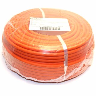 CAT 7 25m Verlegekabel Netzwerkkabel AWG 23/1 1000Mhz Simplex Orange