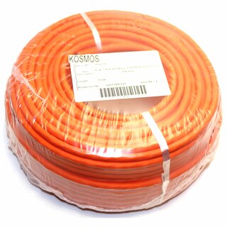 CAT 7 50m Verlegekabel Netzwerkkabel AWG 23/1 1000Mhz Simplex Orange