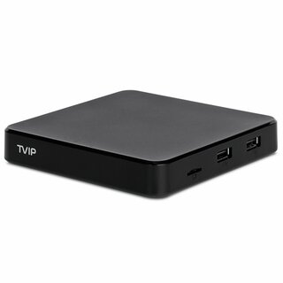 TVIP S-Box v.525 4K UHD Multimedia IPTV HEVC Streaming Player 5Ghz Wlan